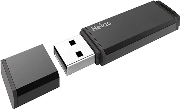 Флеш Диск Netac 256GB U351 NT03U351N-256G-32BK USB3.0 серый, 256 ГБ - фото 3