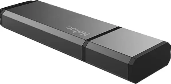 Флеш Диск Netac 64GB U351 NT03U351N-064G-32BK USB3.0 серый, 64 ГБ - фото 5