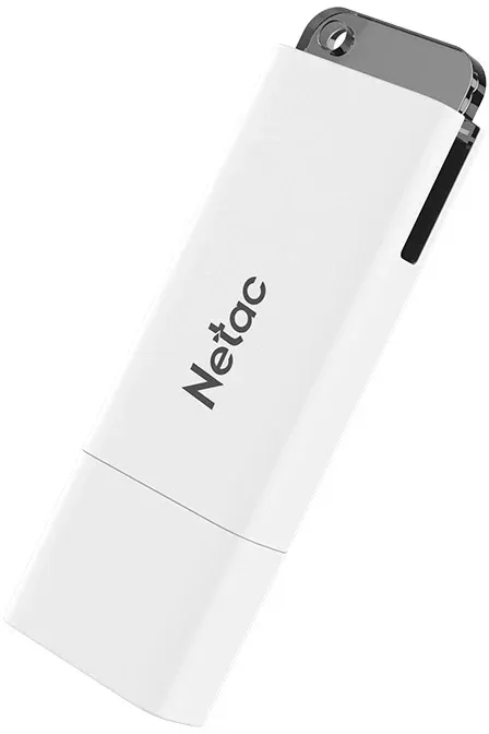 Флеш Диск Netac 128GB U185 NT03U185N-128G-32WH USB3.0 белый, 128 ГБ - фото 4