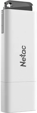 Флеш Диск Netac 128GB U185 NT03U185N-128G-32WH USB3.0 белый, 128 ГБ - фото 7