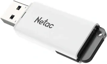 Флеш Диск Netac 128GB U185 NT03U185N-128G-32WH USB3.0 белый, 128 ГБ - фото 8