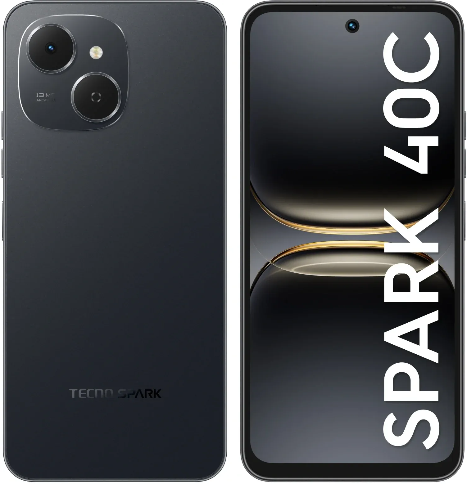 Смартфон Tecno Spark 40C 128Gb 8Gb черный моноблок 3G 4G 2Sim 6.67 720x1600 Android 15 13Mpix 802.11 a/b/g/n/ac/ax GPS GSM900/1800 Protect FM microSD max1024Gb - фото 8