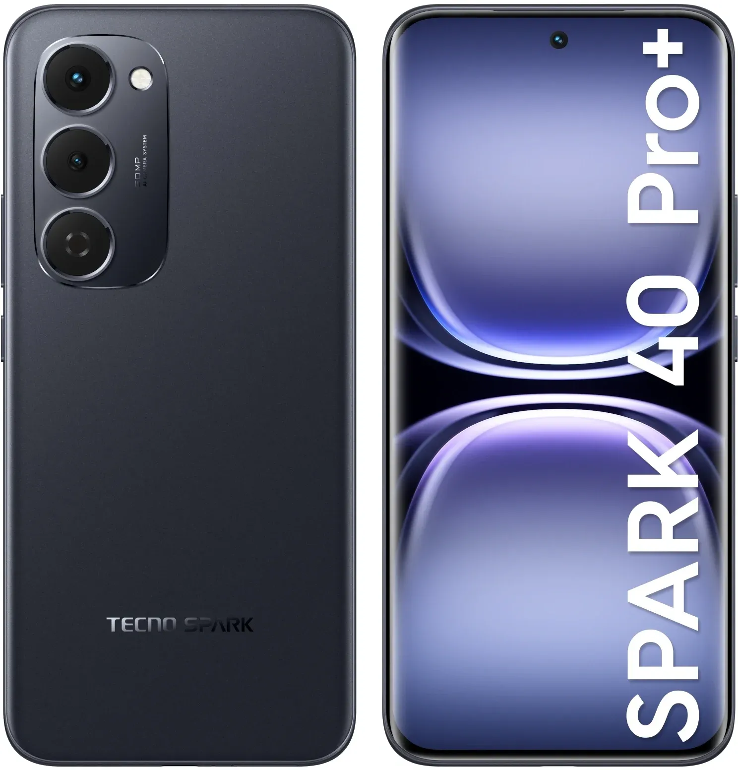 Смартфон Tecno Spark 40 Pro+ 256Gb 8Gb черный моноблок 3G 4G 2Sim 6.78 1224x2720 Android 15 50Mpix 802.11 a/b/g/n/ac/ax NFC GPS GSM900/1800 Protect FM - фото 8