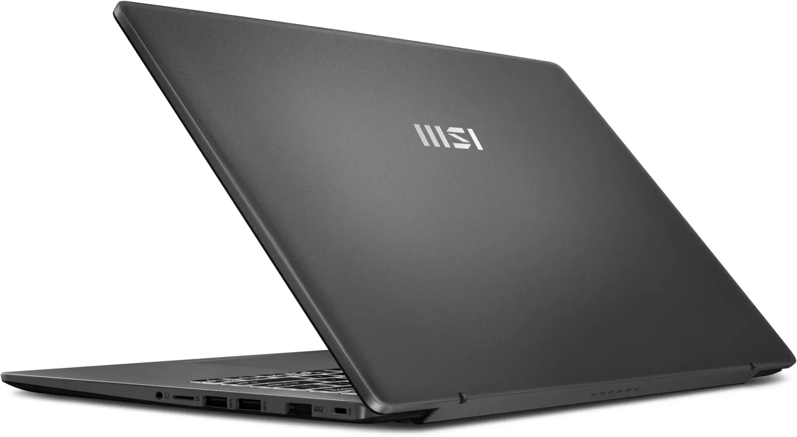 Ноутбук MSI Modern 14 F1MG-499RU Core 5 120U 16Gb SSD512Gb Intel Graphics 14 IPS FHD 1920x1080 Windows 11 Pro grey WiFi BT Cam 9S7-14S111-499 - фото 3