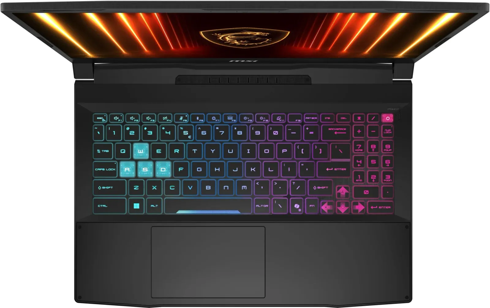 Ноутбук MSI Katana 15 HX B14WFK-618XRU Core i5 14450HX 16Gb SSD1Tb NVIDIA GeForce RTX 5060 8Gb 15.6 IPS FHD 1920x1080 FreeDOS black WiFi BT Cam 9S7-1587C1-618 - фото 6