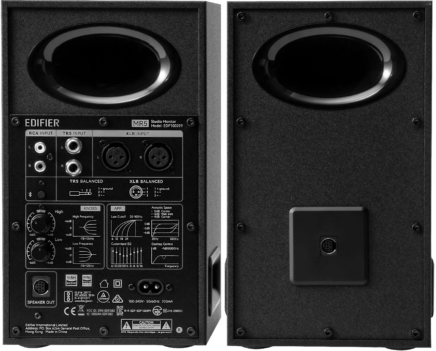Колонки Edifier MR5 2.0 черный 110Вт BT - фото 3