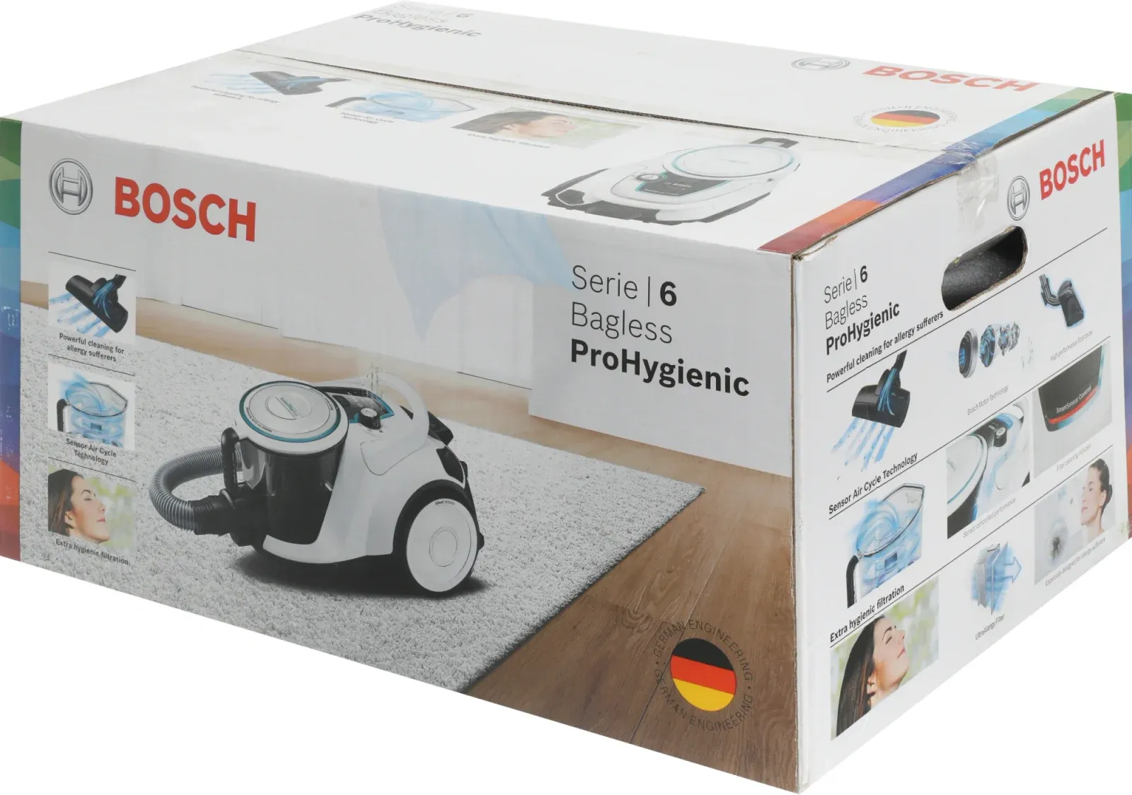Пылесосы BOSCH BGS41HYG1 белый - фото 3