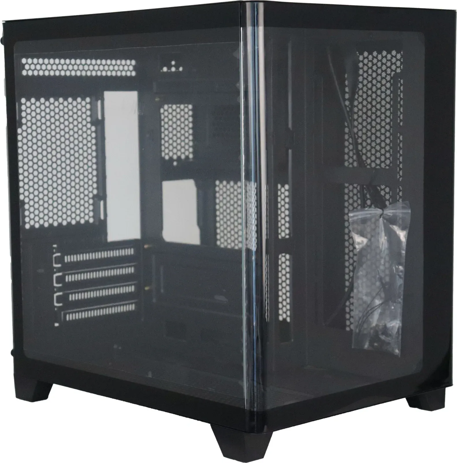 Корпус Accord ACC-R7MB черный без БП mATX 2xUSB2.0 1xUSB3.0 audio - фото 1