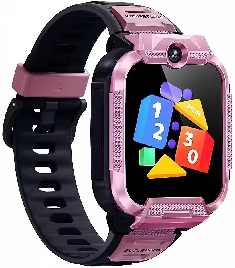 Смарт-часы Mibro Kids Z5 Pink 1.69 TFT корп.розовый рем.розовый XPSWZ002P - фото 4