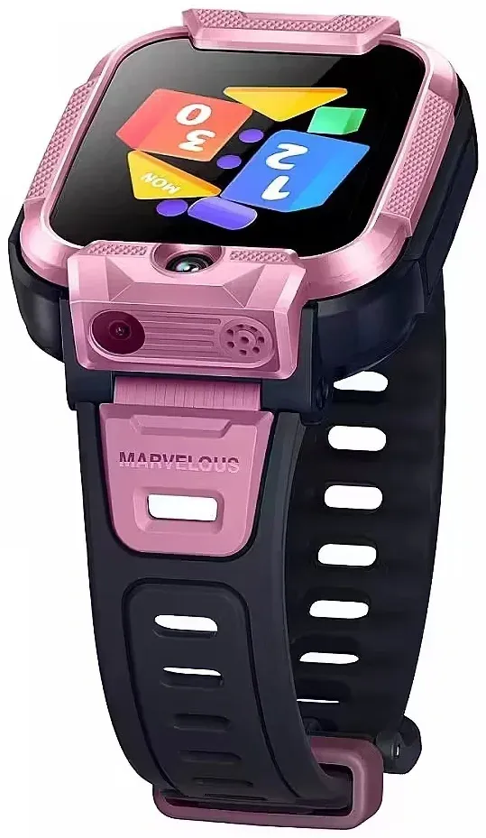 Смарт-часы Mibro Kids Z5 Pink 1.69 TFT корп.розовый рем.розовый XPSWZ002P - фото 5