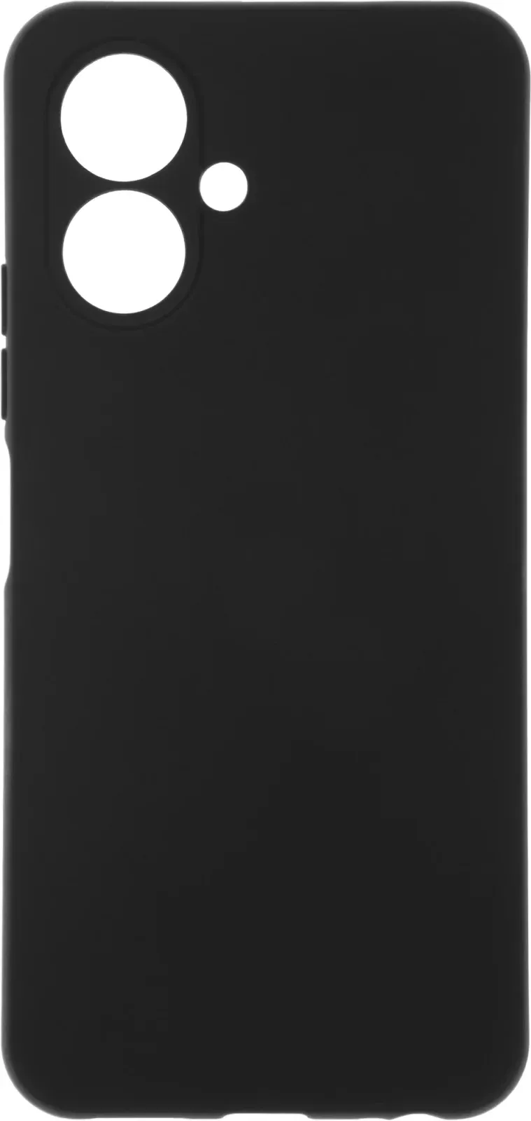 Чехол клип-кейс BoraSCO для Tecno Spark Go 2 Silicone Case черный 75391 - фото 1