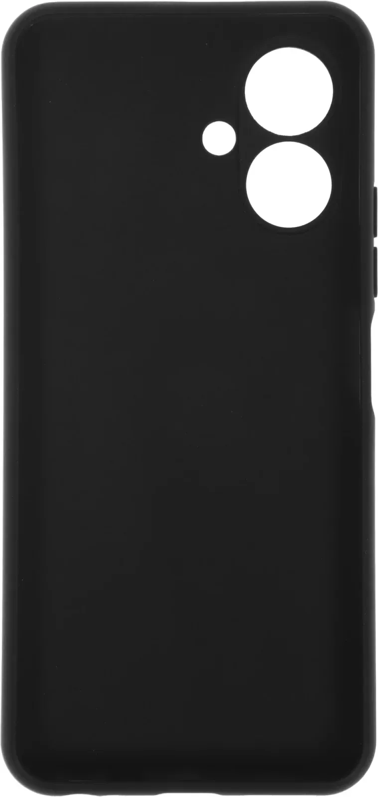 Чехол клип-кейс BoraSCO для Tecno Spark Go 2 Silicone Case черный 75391 - фото 2