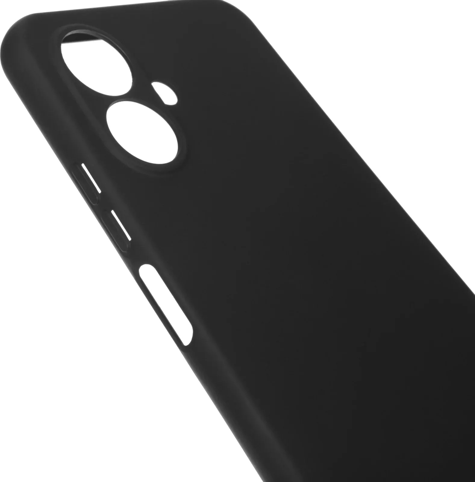 Чехол клип-кейс BoraSCO для Tecno Spark Go 2 Silicone Case черный 75391 - фото 4