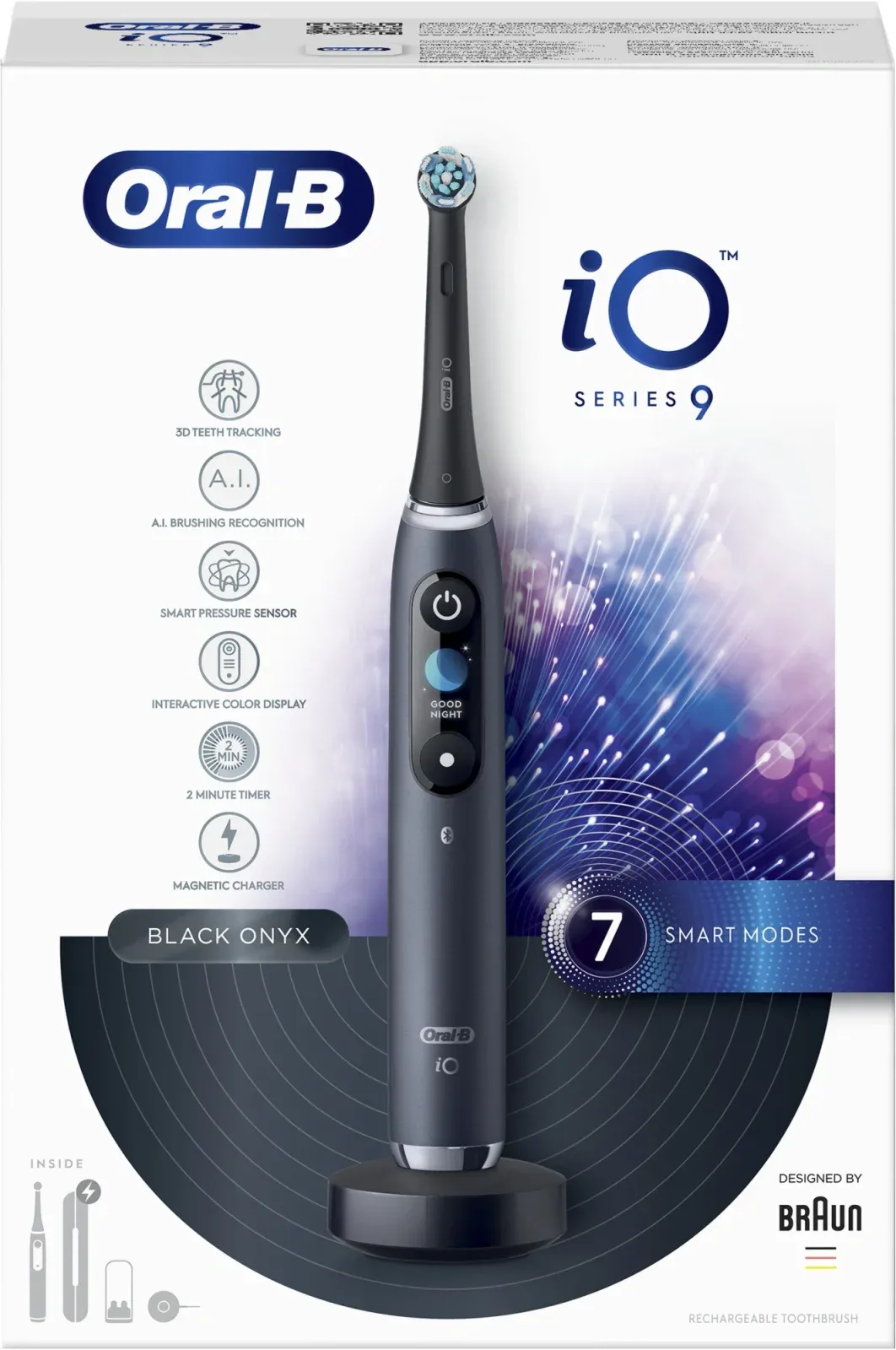 Зубная щетка электрическая Oral-B iO Series 9 черный - фото 1