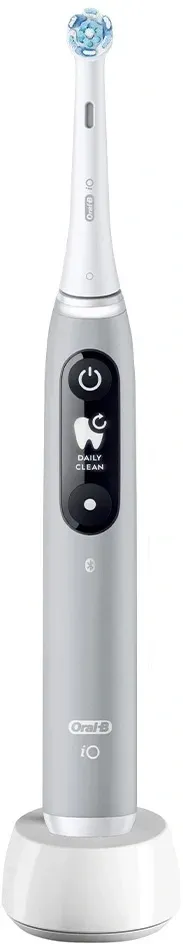 Зубная щетка электрическая Oral-B iO Series 6 Grey Opal серый - фото 2
