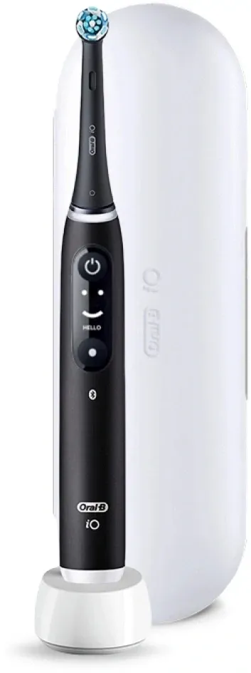 Зубные щетки ORAL-B iO_S6_Black Lava_Ultimate Clean черный - фото 2