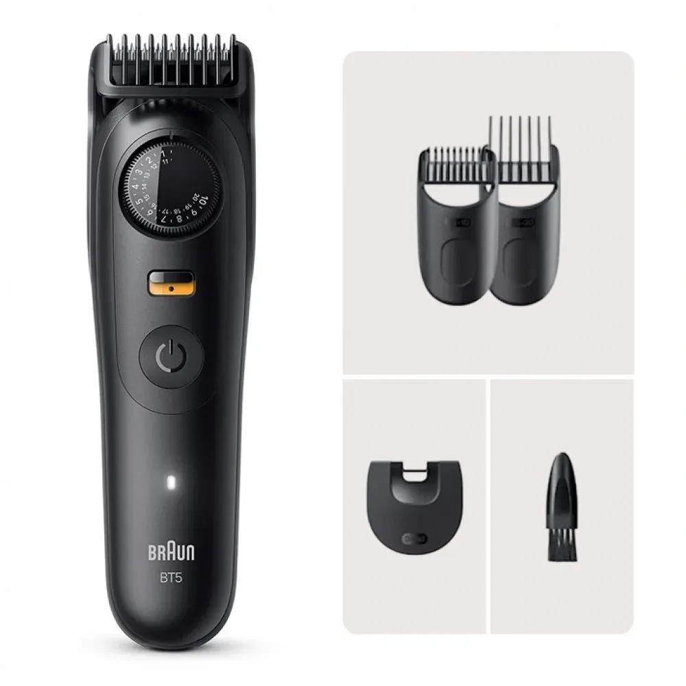 Триммер Braun Series 5 BT5520 черный насадок в компл:3шт - фото 2