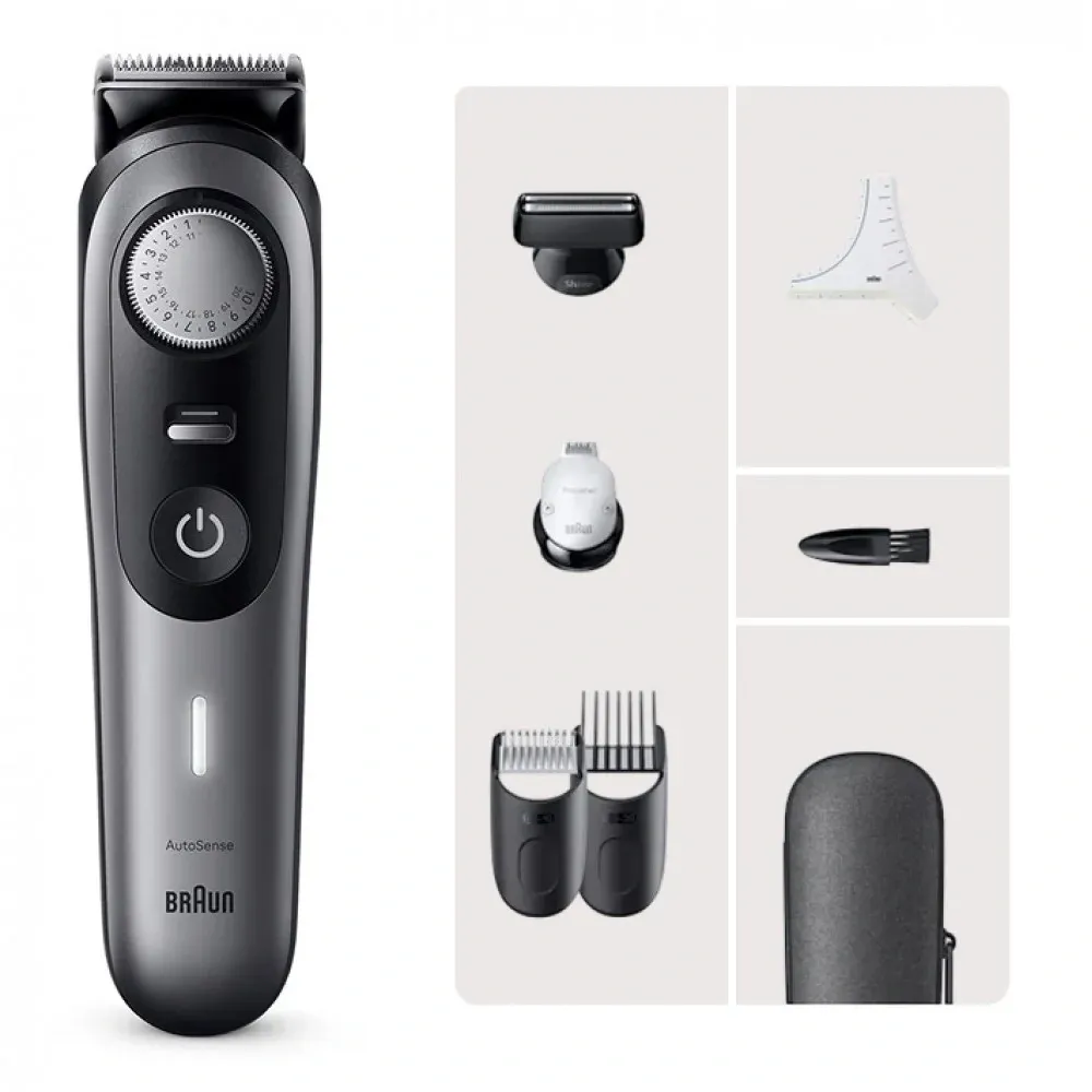 Триммеры BRAUN BT9520 серебристый - фото 2