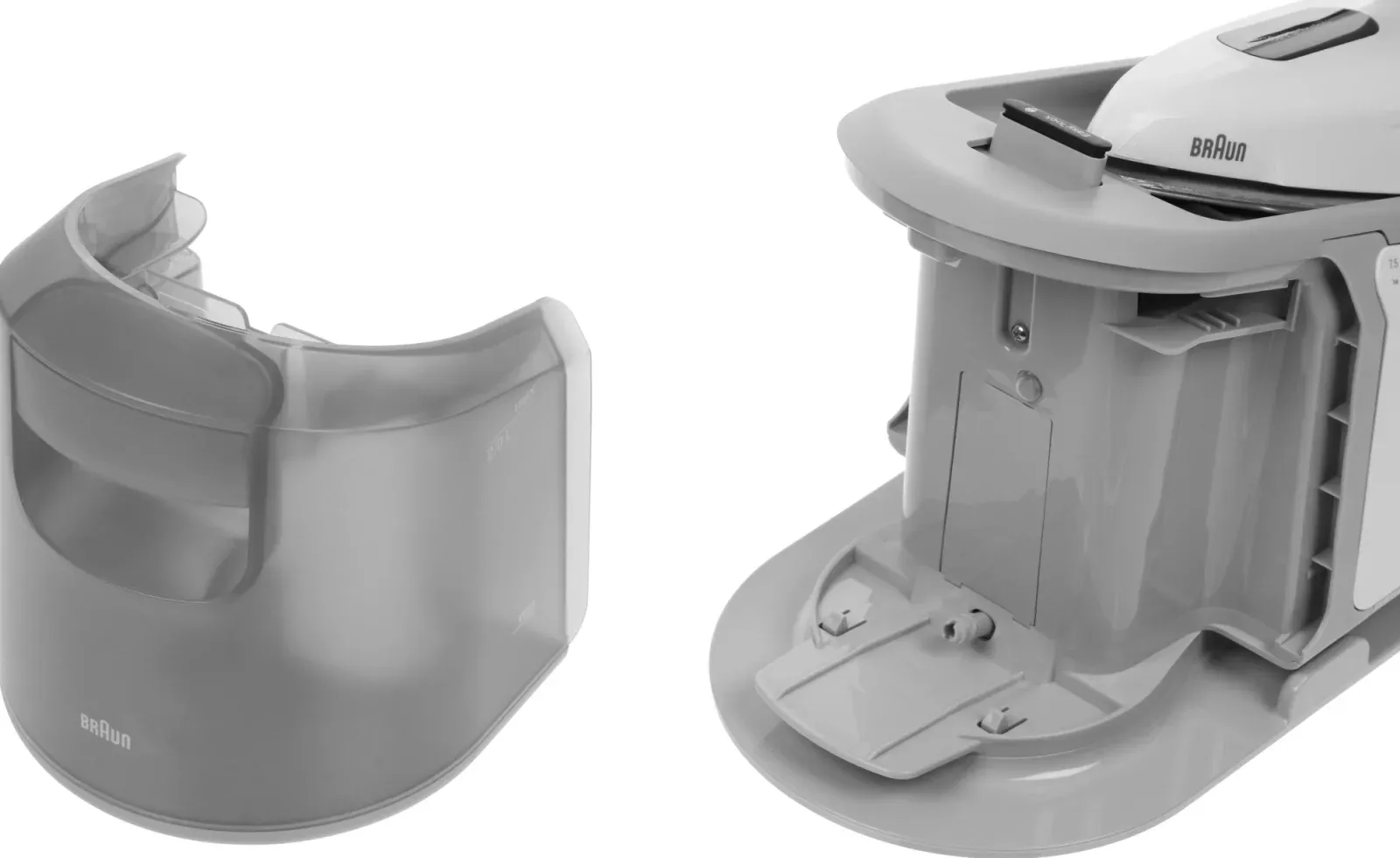 Парогенератор Braun CareStyle 7 IS7262GY 2700Вт серый - фото 8