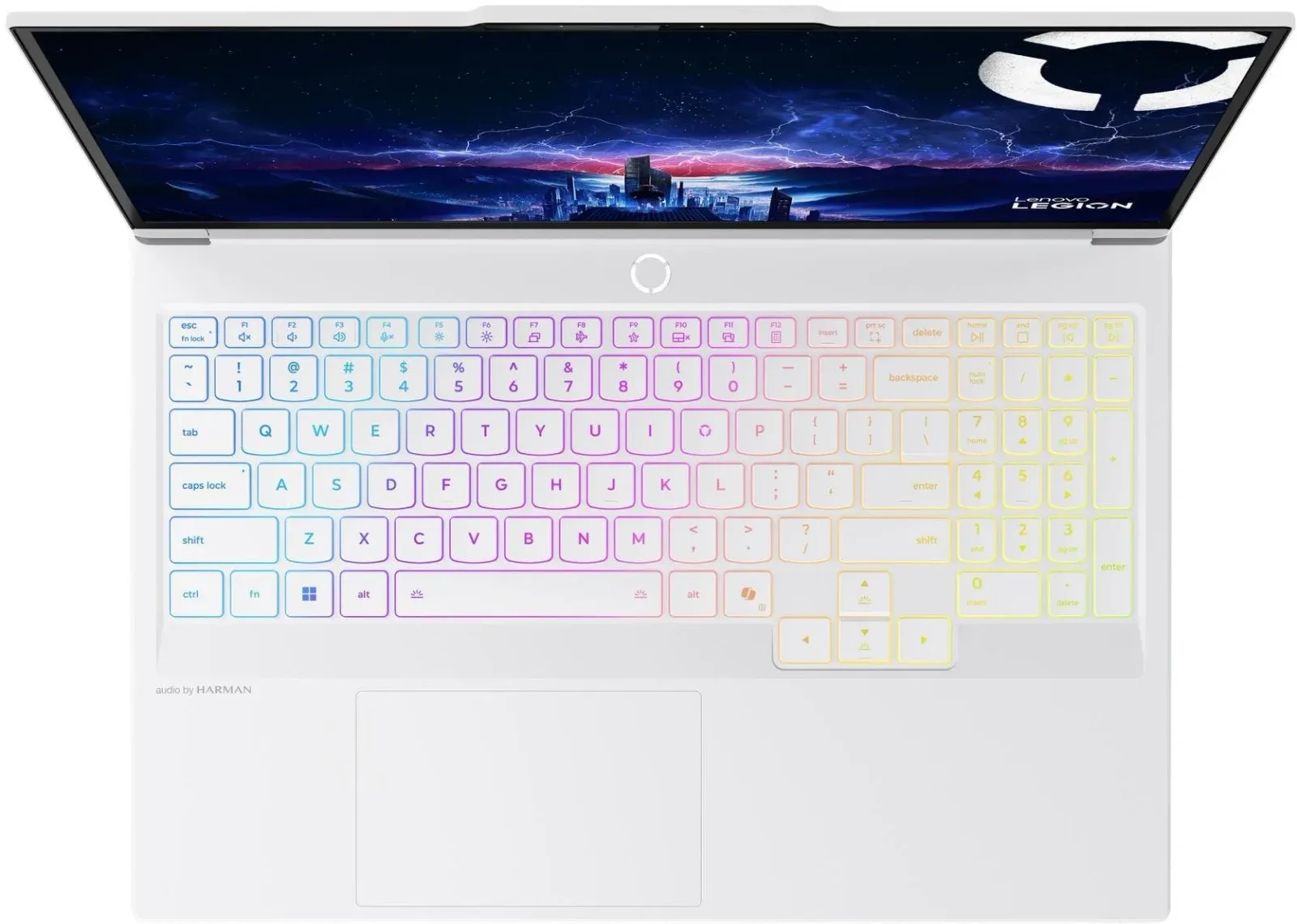 Ноутбук Lenovo Legion 7 16IAX10 Core Ultra 9 275HX 32Gb SSD1Tb NVIDIA GeForce RTX 5070 8Gb 16 OLED WQXGA 2560x1600 Windows 11 Home Single Language white WiFi BT Cam 83KY0053RK - фото 4