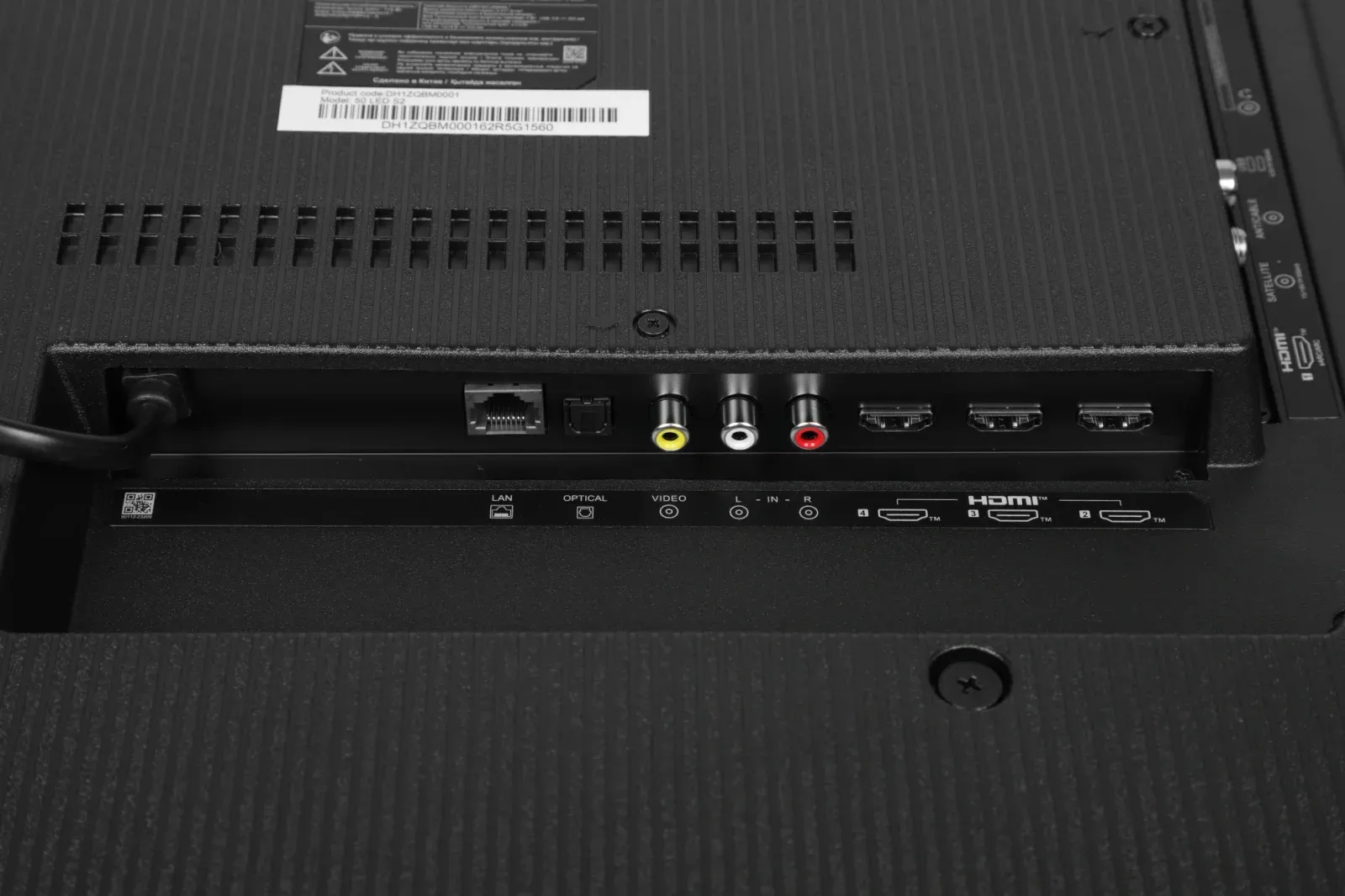 Телевизор LED Haier 50 LED S2 Frameless черный 4K Ultra HD 60Hz MEMC DVB-T DVB-T2 DVB-C DVB-S DVB-S2 USB WiFi Smart TV - фото 7
