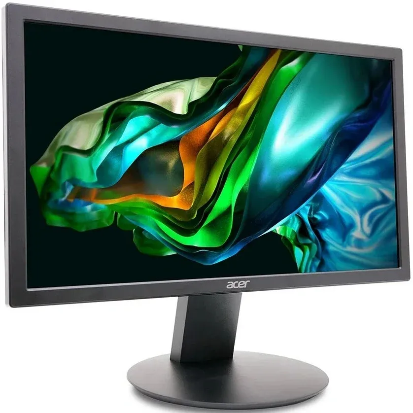 Монитор Acer 19.5 V206QAbi черный TN+film LED 5ms 16:9 HDMI матовая 200cd 170гр/160гр 1600x900 75Hz VGA HD 2.1кг - фото 2