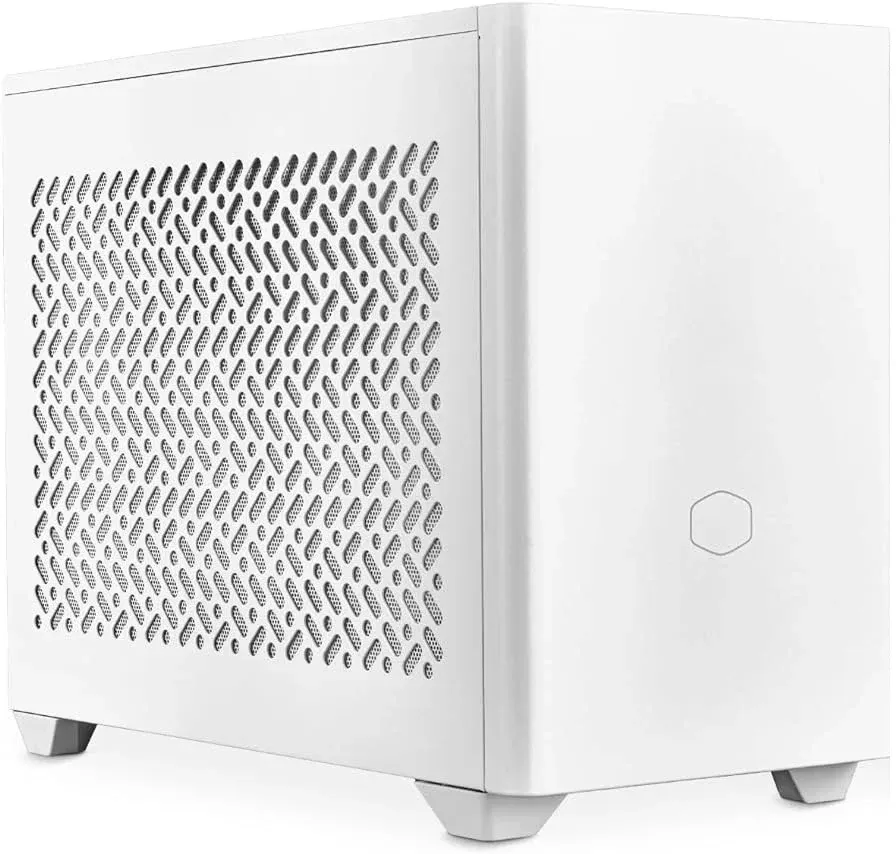 Корпус Cooler Master MasterBox NR200P V2 белый без БП miniITX 3x120mm 2x140mm 2xUSB3.0 audio bott PSU - фото 3