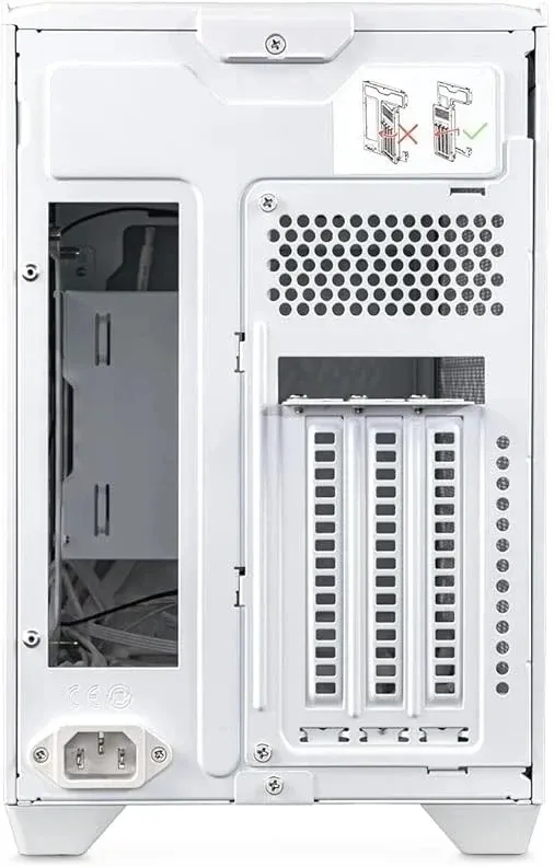 Корпус Cooler Master MasterBox NR200P V2 белый без БП miniITX 3x120mm 2x140mm 2xUSB3.0 audio bott PSU - фото 8