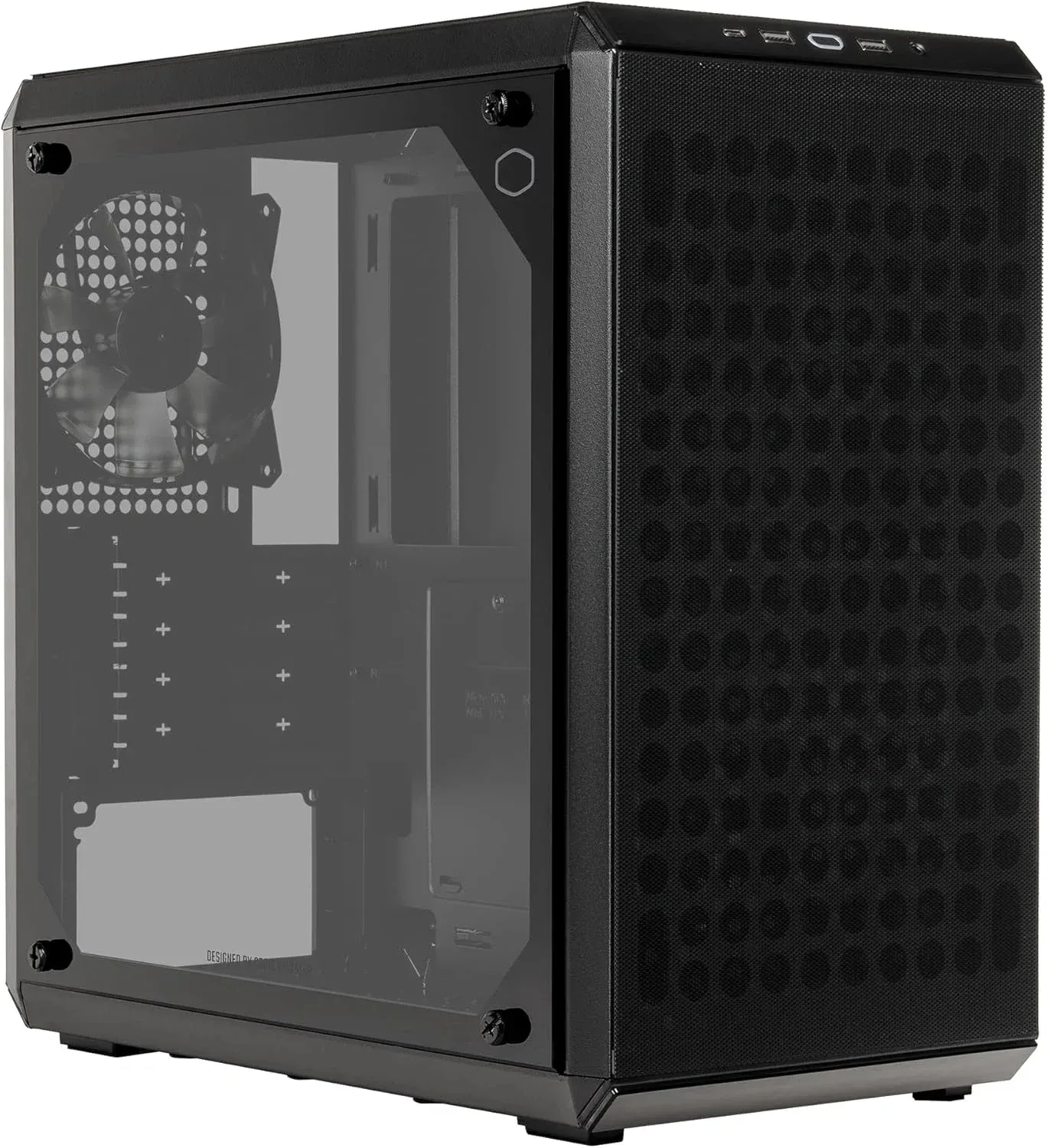 Корпус Cooler Master MasterBox Q300L V2 черный без БП mATX 5x120mm 2x140mm 2xUSB3.0 audio bott PSU - фото 2