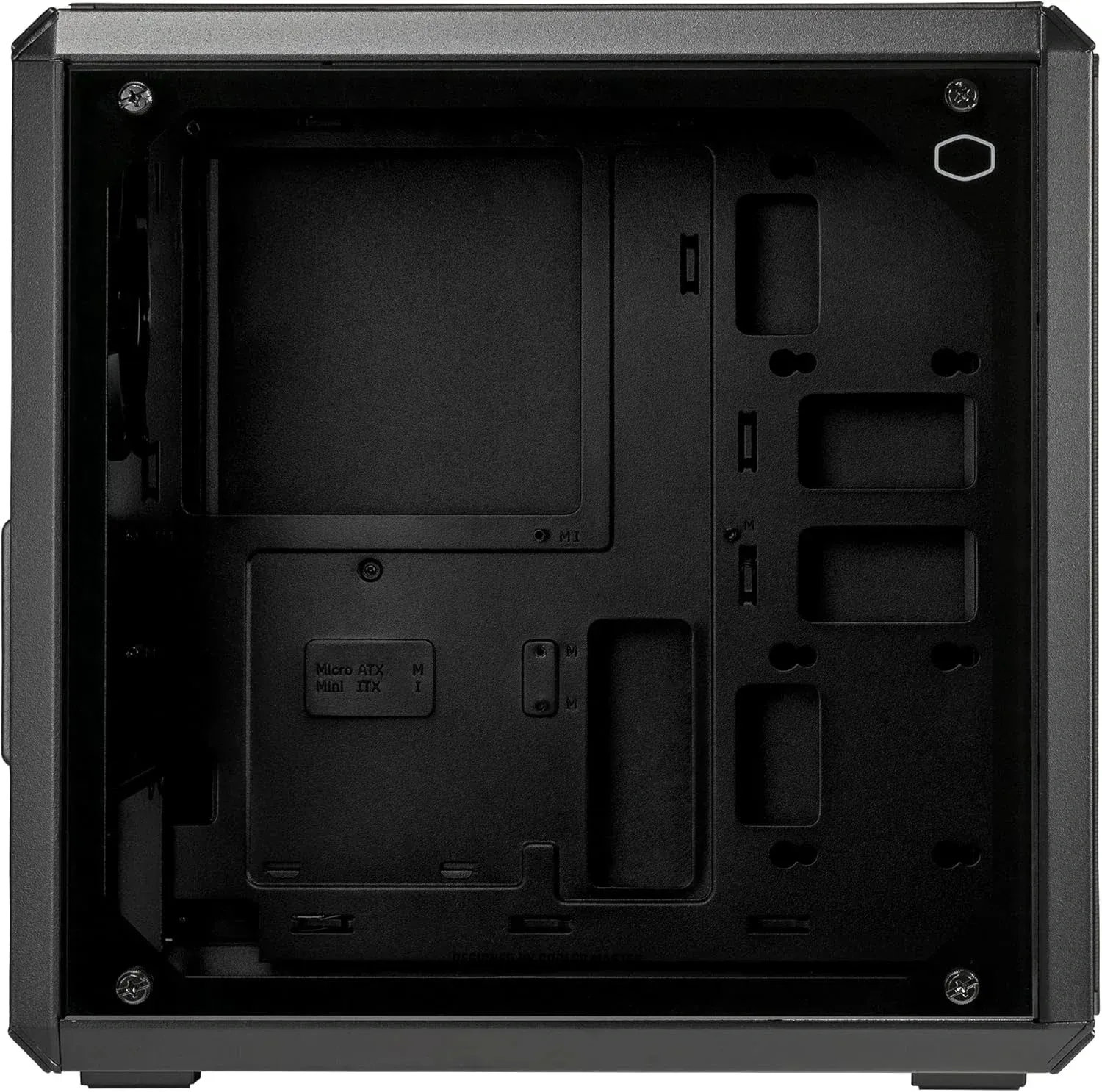 Корпус Cooler Master MasterBox Q300L V2 черный без БП mATX 5x120mm 2x140mm 2xUSB3.0 audio bott PSU - фото 3