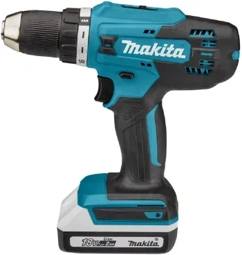 Дрель-шуруповерт Makita DF488D004 аккум. патрон:быстрозажимной кейс в комплекте - фото 6