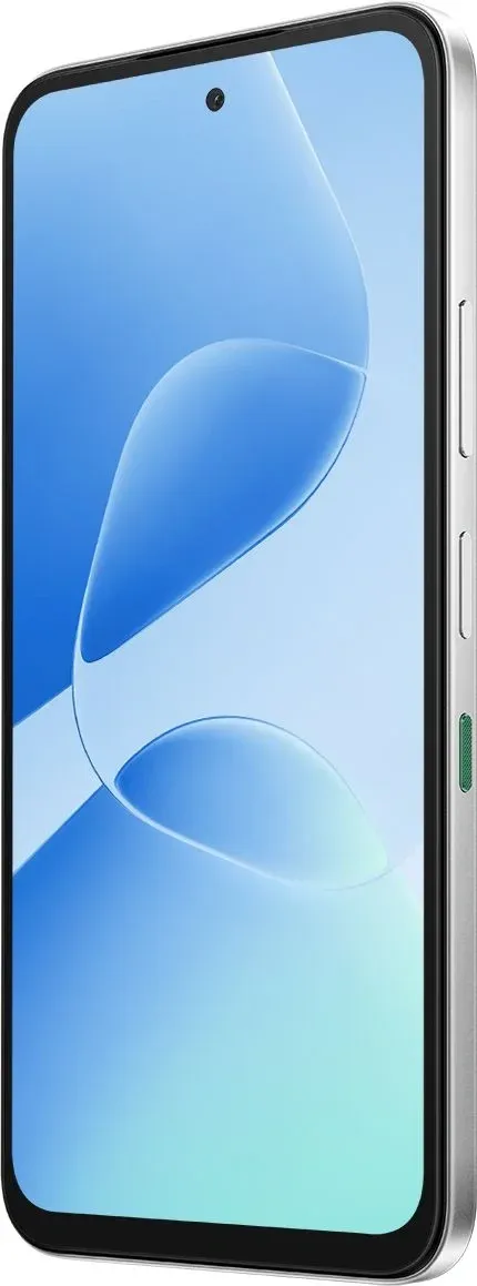 Смартфон Infinix X6728 HOT 60i 256Gb 8Gb серебристый титан моноблок 3G 4G 2Sim 6.7 720x1600 Android 15 50Mpix 802.11 a/b/g/n/ac NFC GPS Protect FM microSD max1024Gb - фото 2