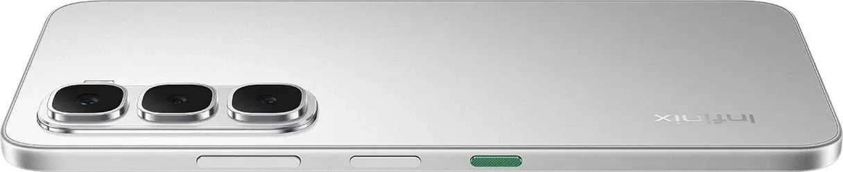 Смартфон Infinix X6728 HOT 60i 256Gb 8Gb серебристый титан моноблок 3G 4G 2Sim 6.7 720x1600 Android 15 50Mpix 802.11 a/b/g/n/ac NFC GPS Protect FM microSD max1024Gb - фото 4