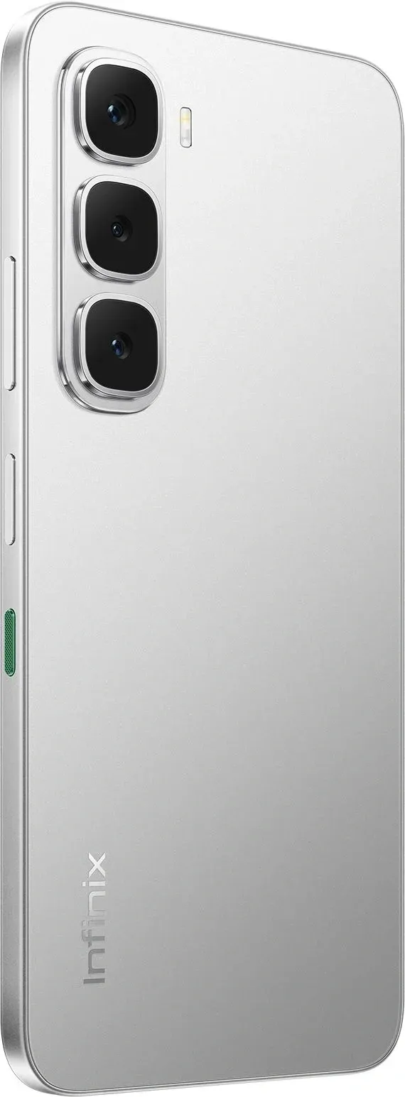 Смартфон Infinix X6728 HOT 60i 256Gb 8Gb серебристый титан моноблок 3G 4G 2Sim 6.7 720x1600 Android 15 50Mpix 802.11 a/b/g/n/ac NFC GPS Protect FM microSD max1024Gb - фото 6