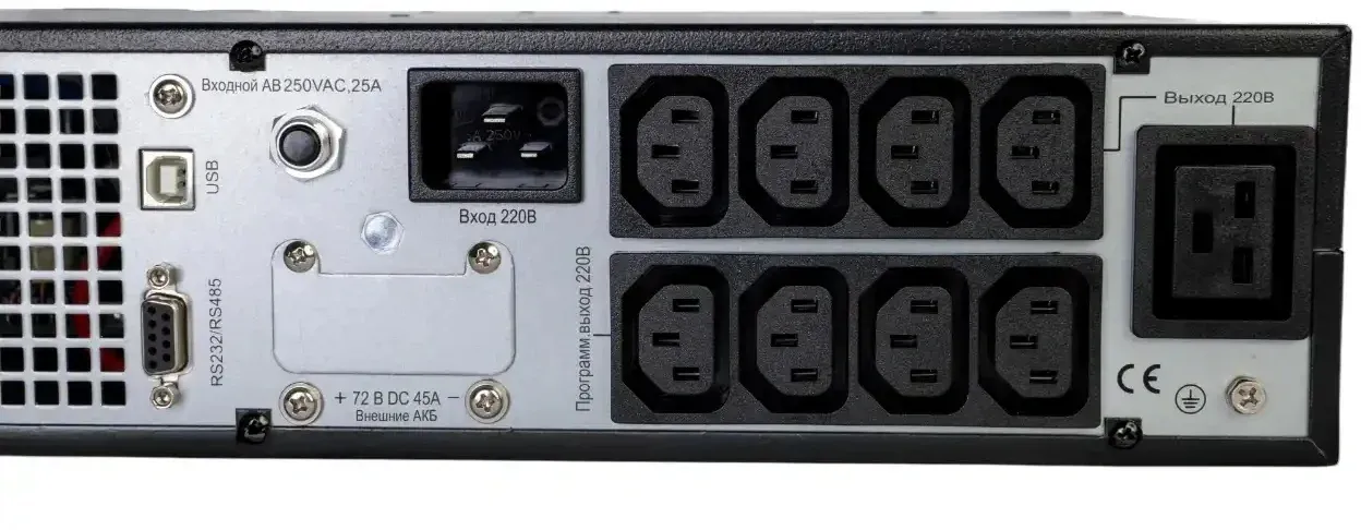 Источник бесперебойного питания Systeme Electriс SRT SRTSE2000RTXLIG2-NC 2000Вт 2000ВА черный Gen 2 - фото 3
