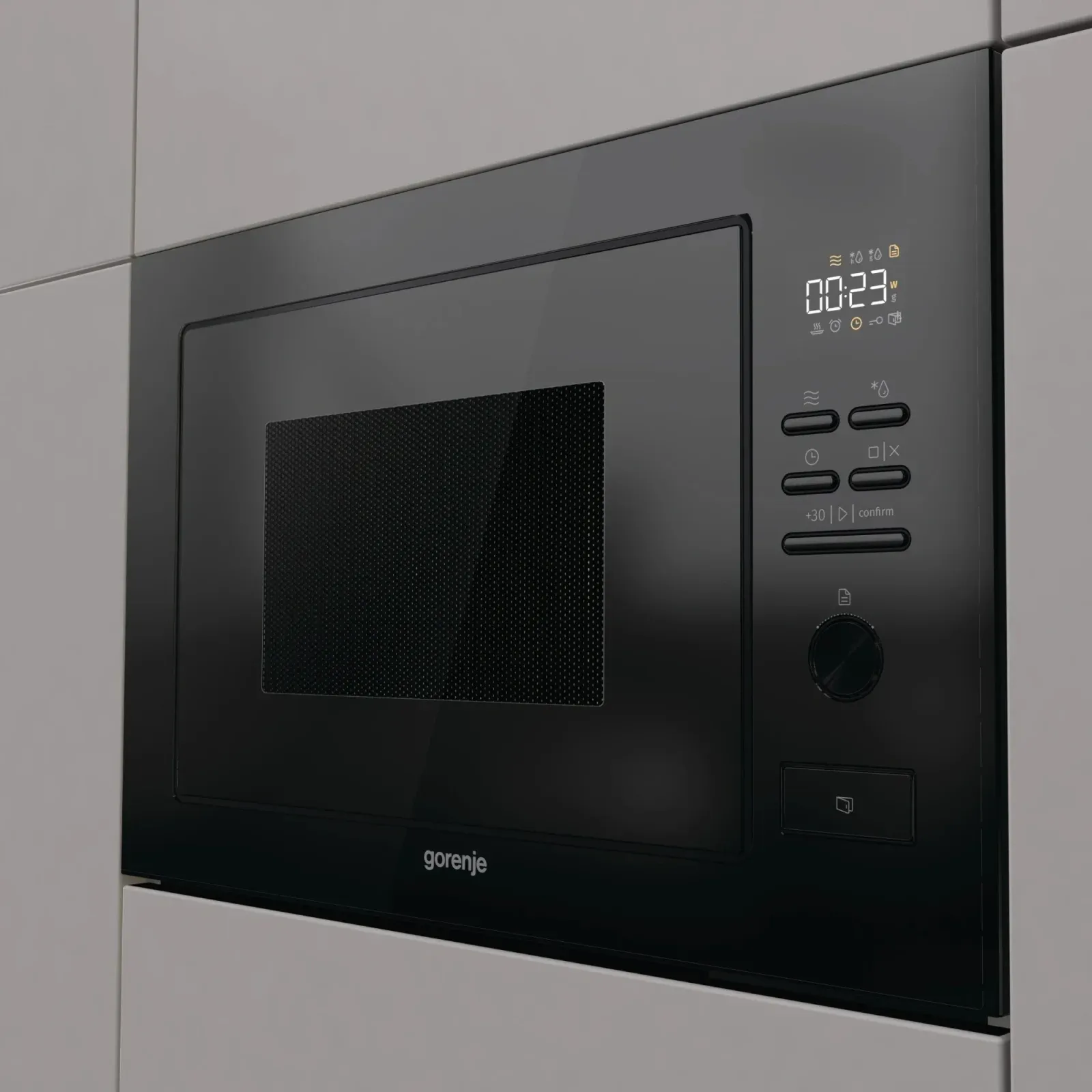 Микроволновая печь Gorenje BM251M2BG 25л. 900Вт черный встраиваемая, 25 л - фото 8