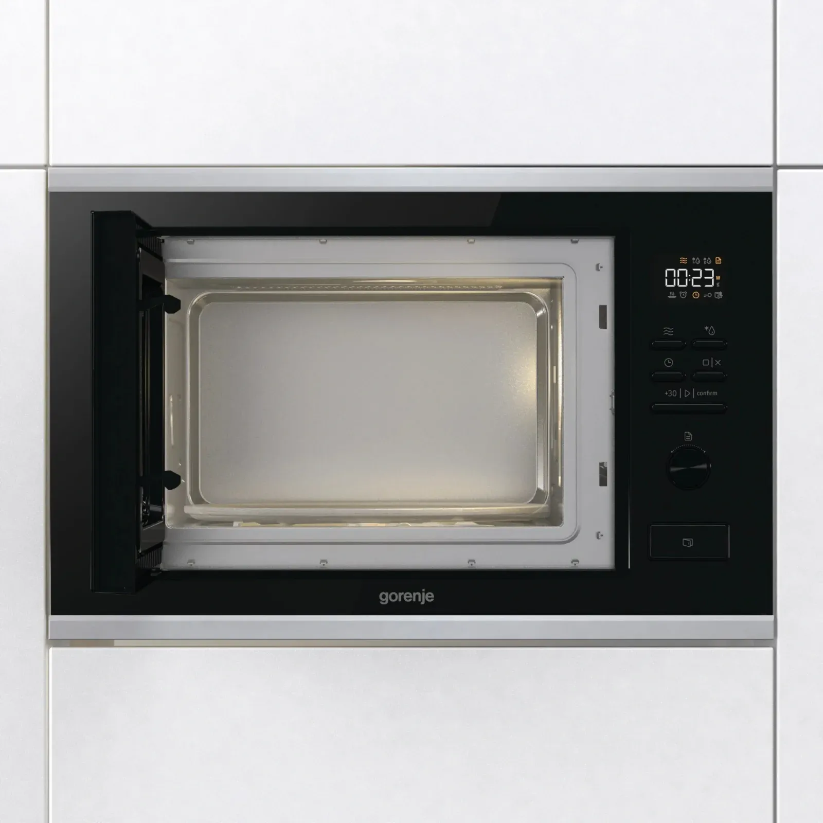 Микроволновая печь Gorenje BMX251M2BG 25л. 900Вт черный встраиваемая, 25 л - фото 6