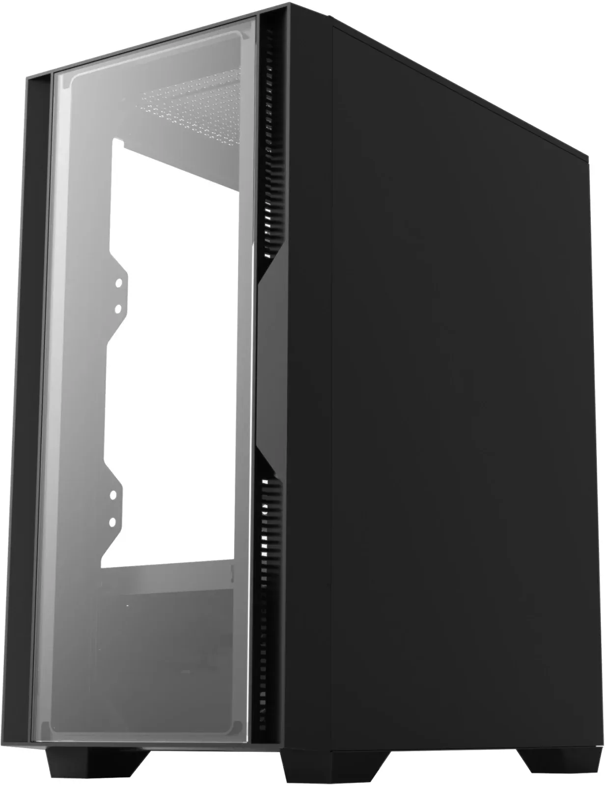 Корпус Bloody CC-123 черный без БП mATX 8x120mm 2xUSB2.0 1xUSB3.0 audio bott PSU - фото 6