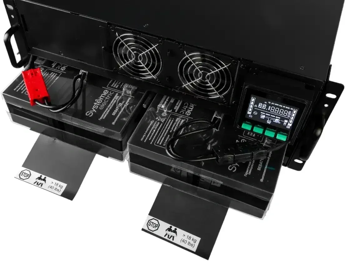 Источник бесперебойного питания Systeme Electriс SRT SRTSE6KRTXLIG2 6000Вт 6000ВА черный Gen 2 - фото 4