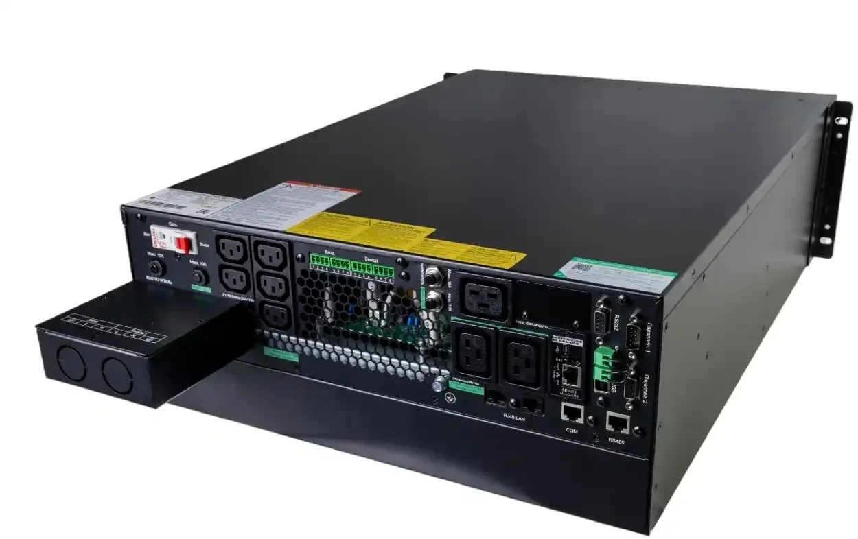 Источник бесперебойного питания Systeme Electriс SRT SRTSE5KRTXLIG2-NC 5000Вт 5000ВА черный Gen 2 - фото 6