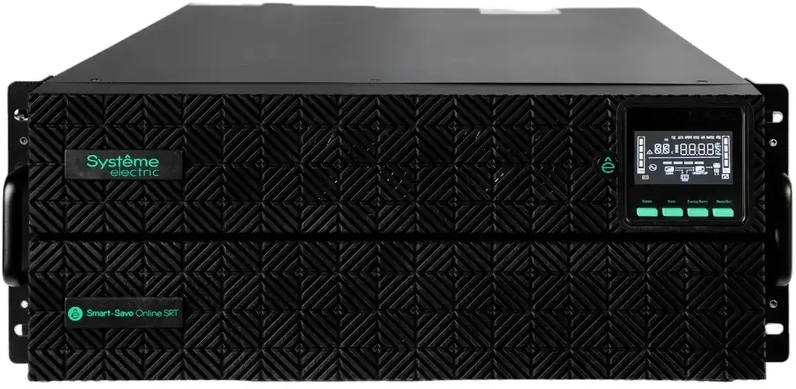 Источник бесперебойного питания Systeme Electriс SRT SRTSE8KRTXLIG2-NC 8000Вт 8000ВА черный Gen 2 - фото 6
