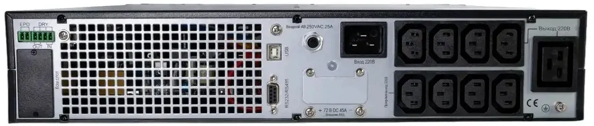 Источник бесперебойного питания Systeme Electriс SRT SRTSE2000RTXLIG2 2000Вт 2000ВА черный Gen 2 - фото 2