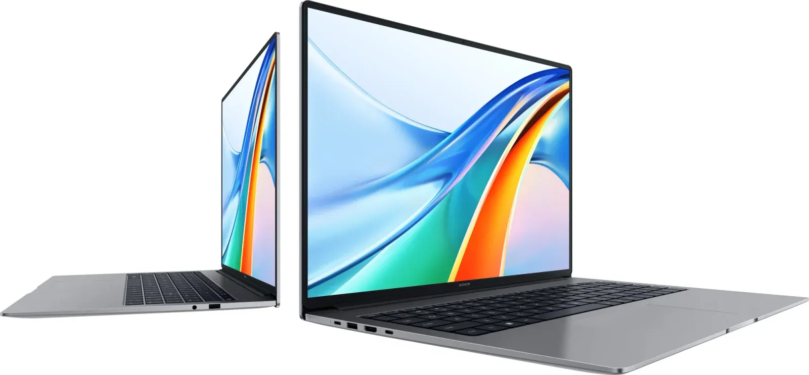 Ноутбук Honor MagicBook X16 Plus 2024 BRI-76 Ryzen 7 8845HS 16Gb SSD512Gb AMD Radeon 780M 16 IPS WUXGA 1920x1200 Windows 11 Home grey space WiFi BT Cam 5301AJPD - фото 3
