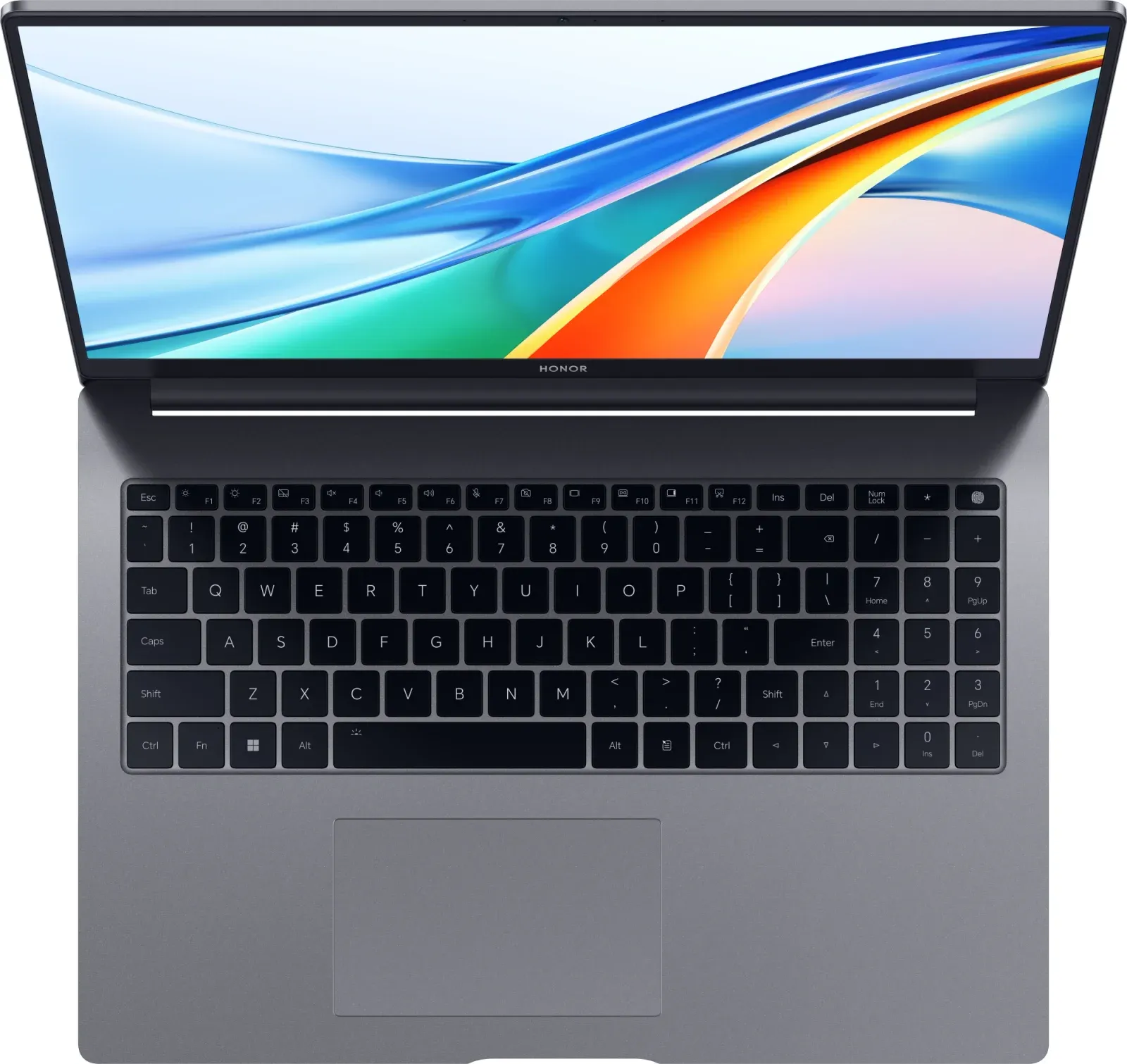 Ноутбук Honor MagicBook X16 Plus 2024 BRI-76 Ryzen 7 8845HS 16Gb SSD512Gb AMD Radeon 780M 16 IPS WUXGA 1920x1200 Windows 11 Home grey space WiFi BT Cam 5301AJPD - фото 4