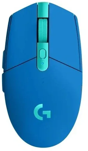 Мышь Logitech G304 Lightspeed синий оптическая 12000dpi беспров. USB 5but 910-006018 - фото 1