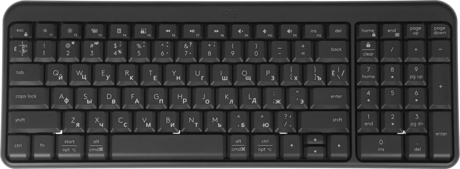 Клавиатуры LOGITECH K251 черный - фото 2
