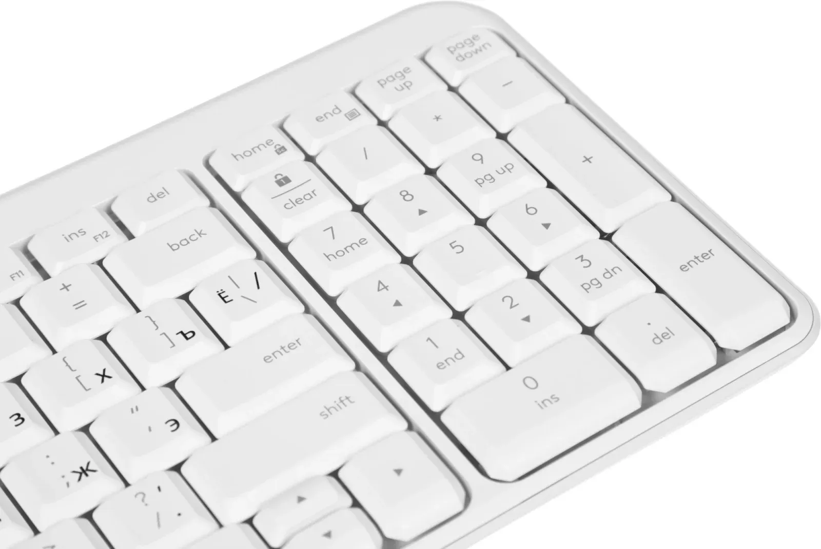 Клавиатуры LOGITECH K251 белый - фото 4