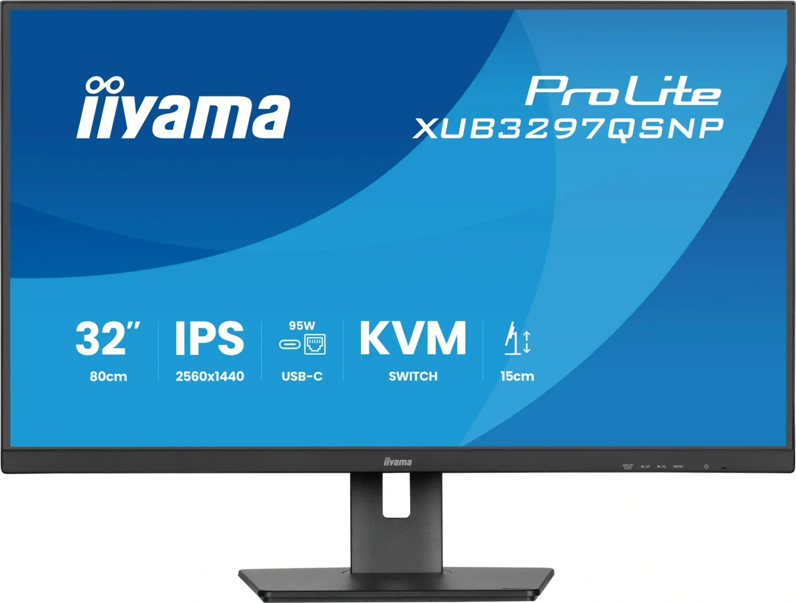 Мониторы ЖК IIYAMA XUB3297QSNP-B1 - фото 1