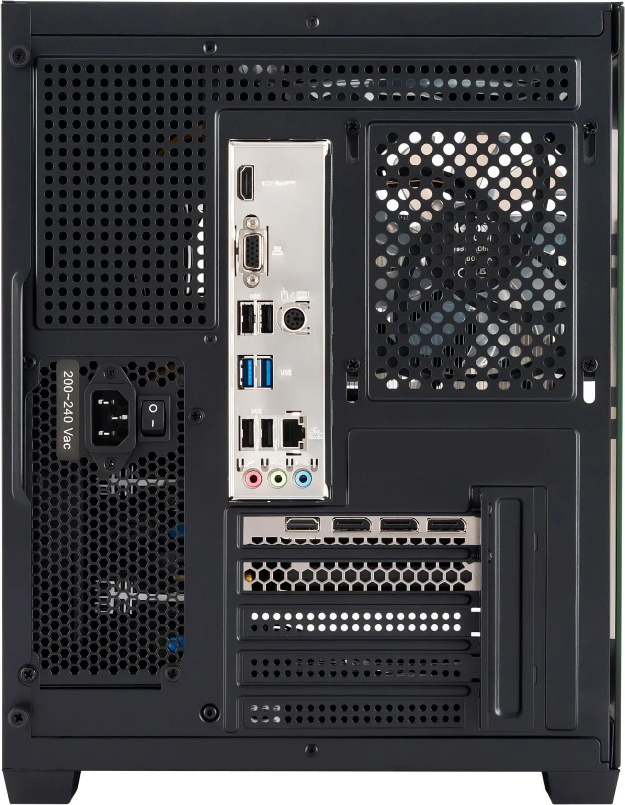 ПК IRU Tactio 320A6AE MT Ryzen 5 7500F 3.7 32Gb SSD1Tb RTX5060 8Gb FreeDOS GbitEth 600W черный 2121939 - фото 6