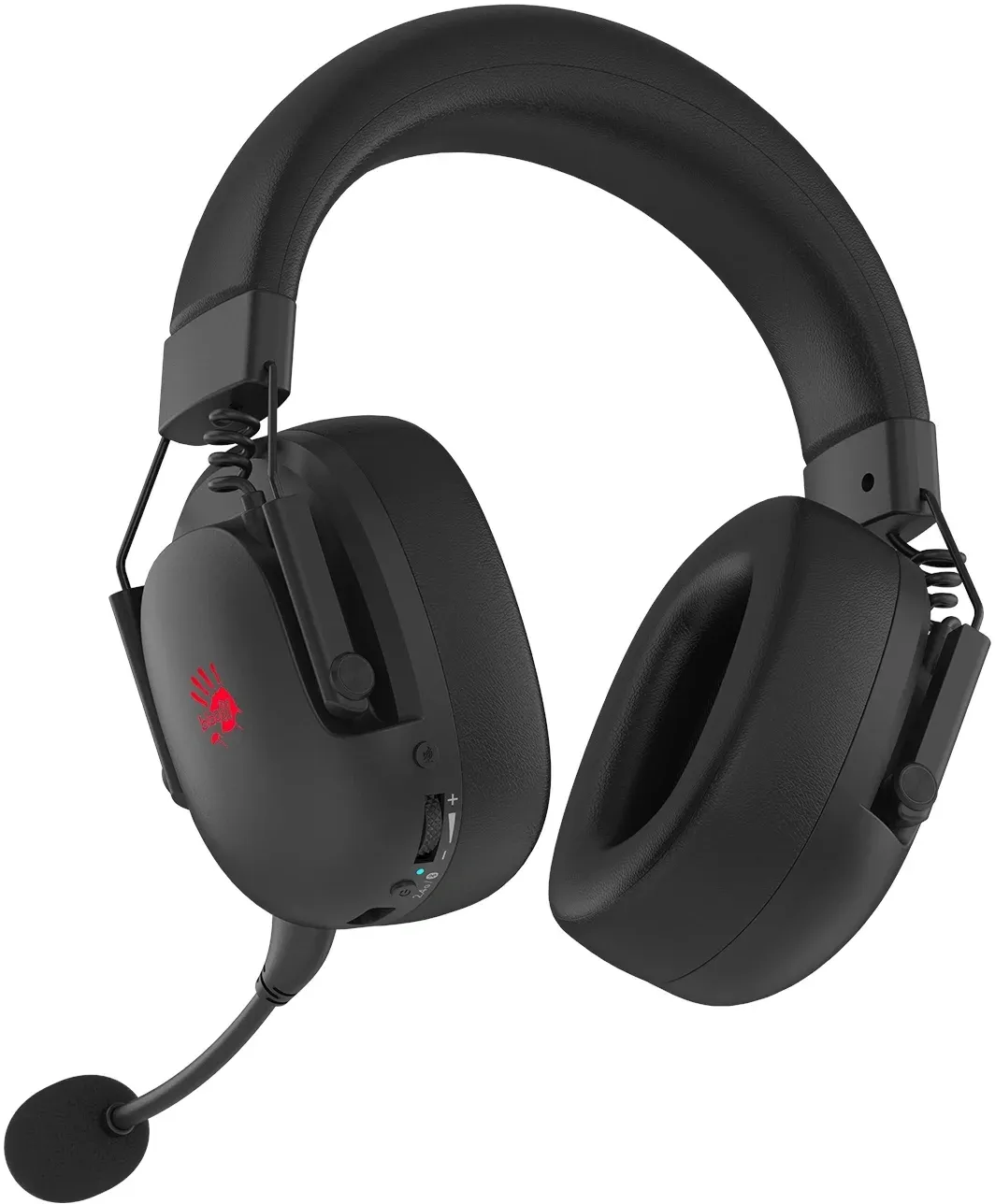 Наушники с микрофоном A4Tech Bloody GR585 черный мониторные BT/Radio/3.5mm оголовье - фото 5